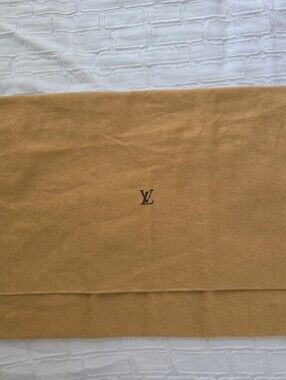 Louis Vuitton dust bag AUTHENTIC 18 Inch X 13 Inch With Serial Code 0481A